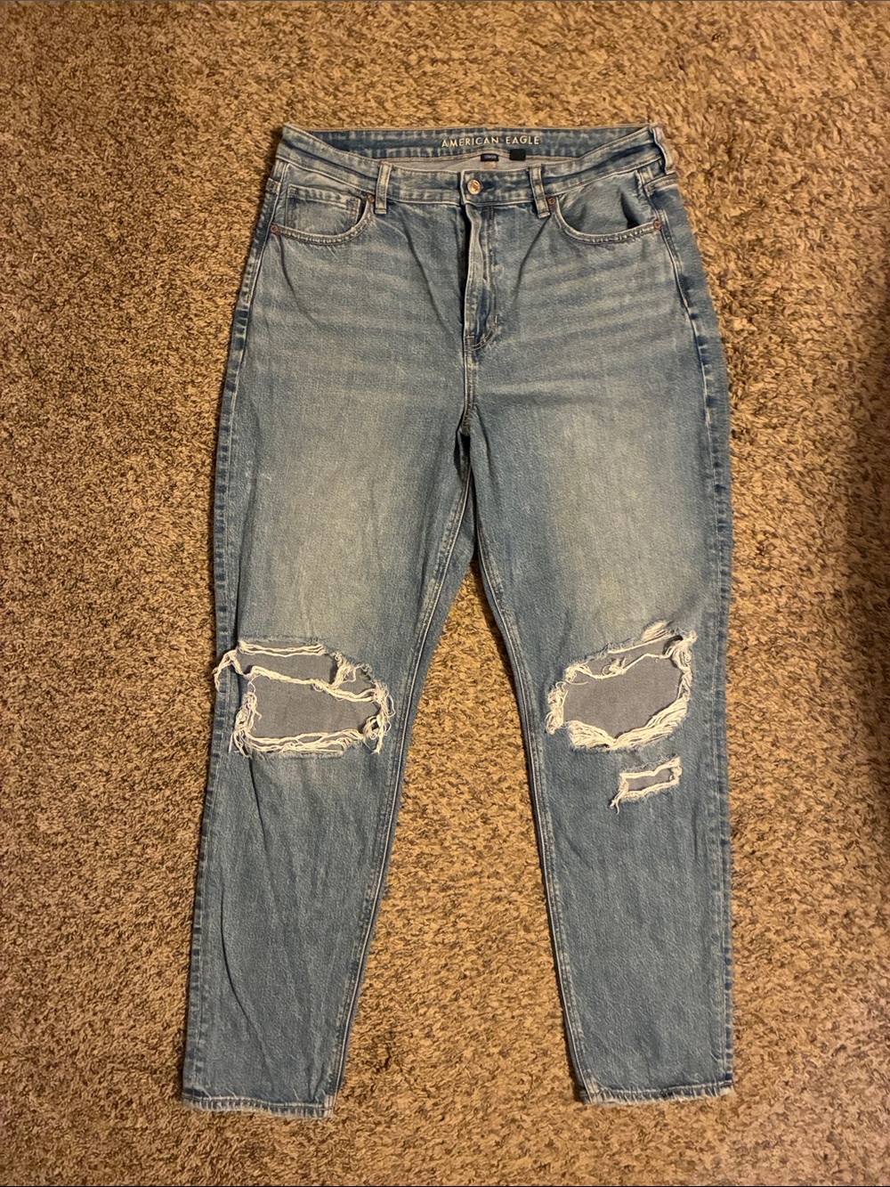 American Eagle mom jean -size 14 long